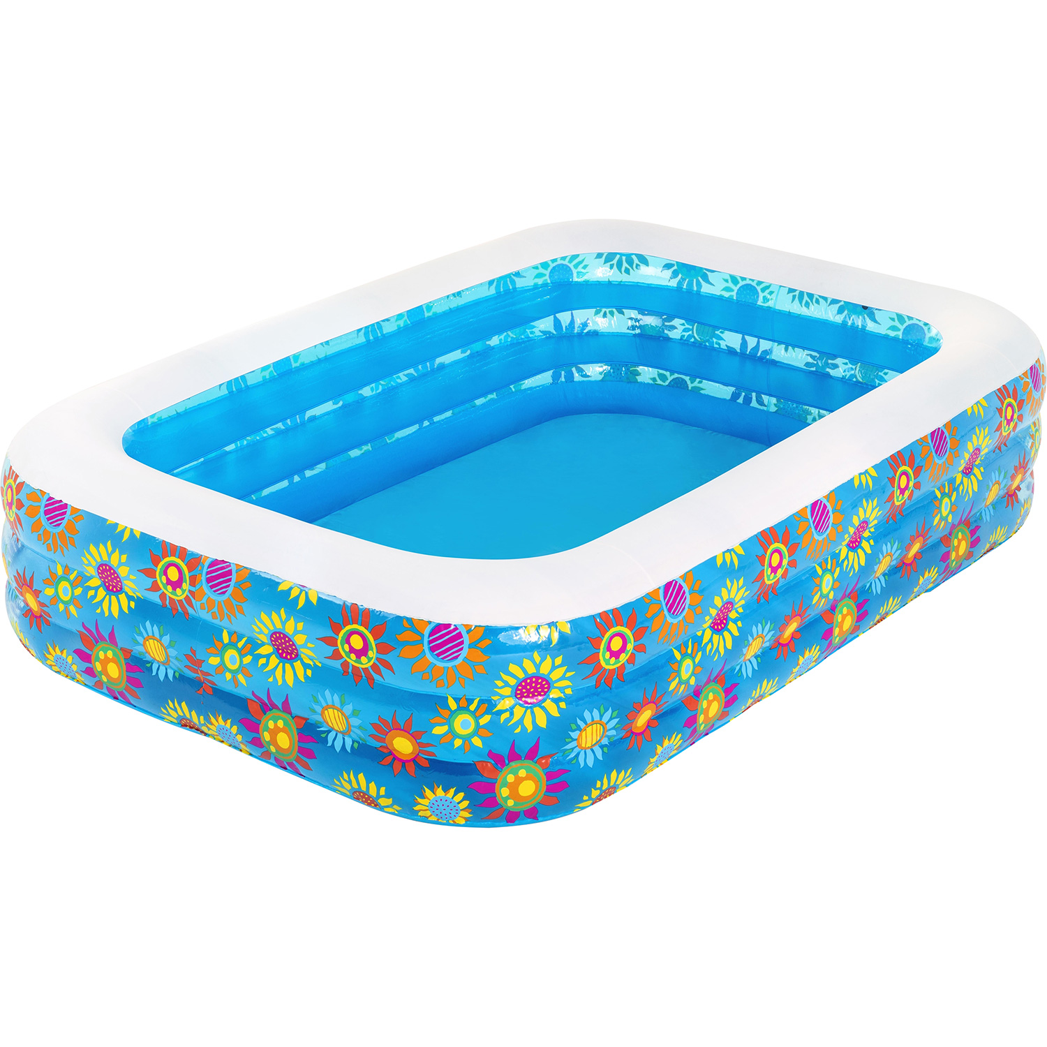  Piscine gonflable Bestway Happy Flora 229 x 152 x 56 cm