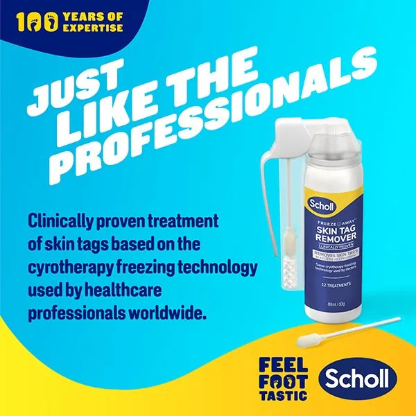Scholl Freeze Away Hautanhängselentferner