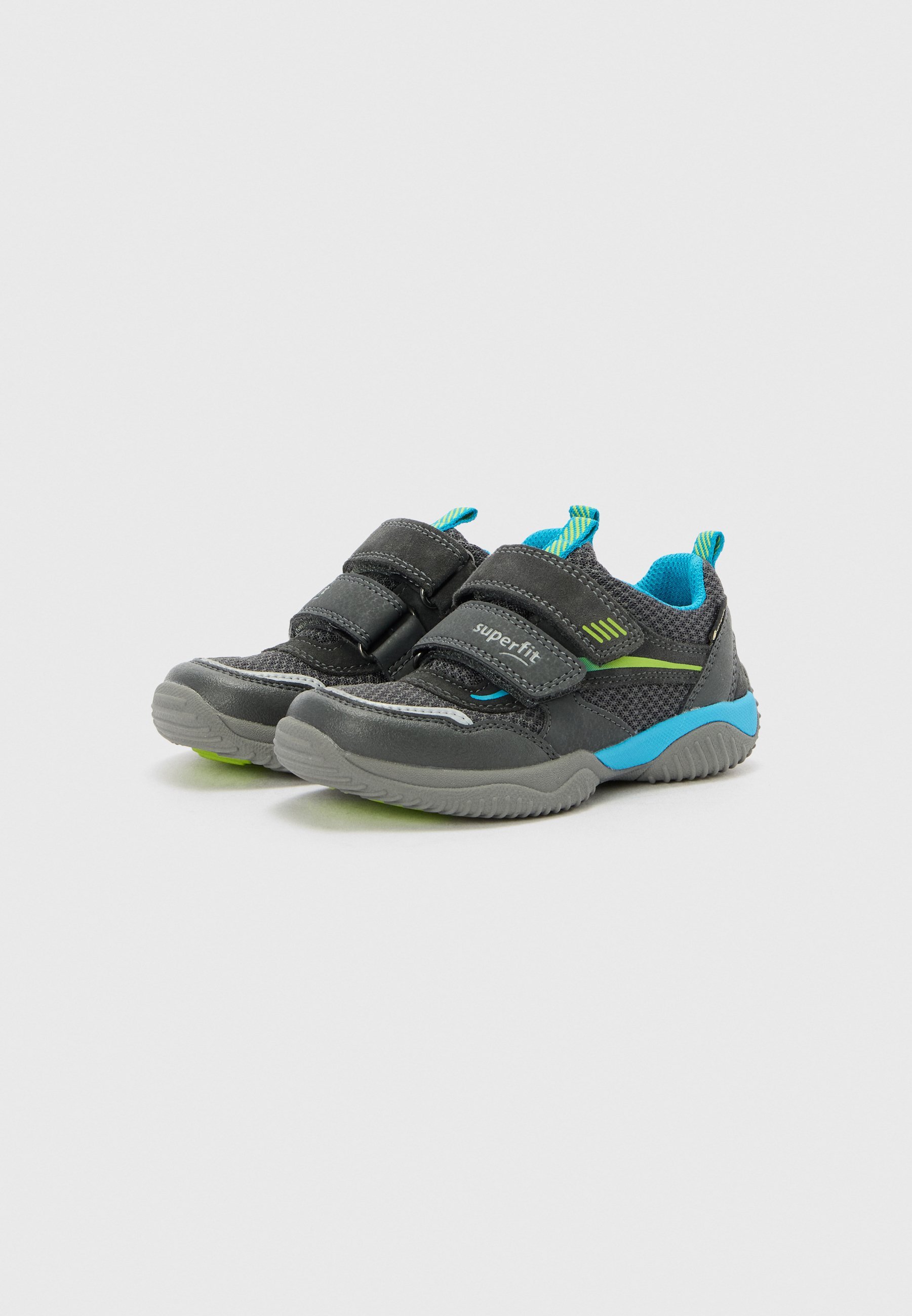 Superfit STORM - Scarpe da ginnastica - grau/türkis