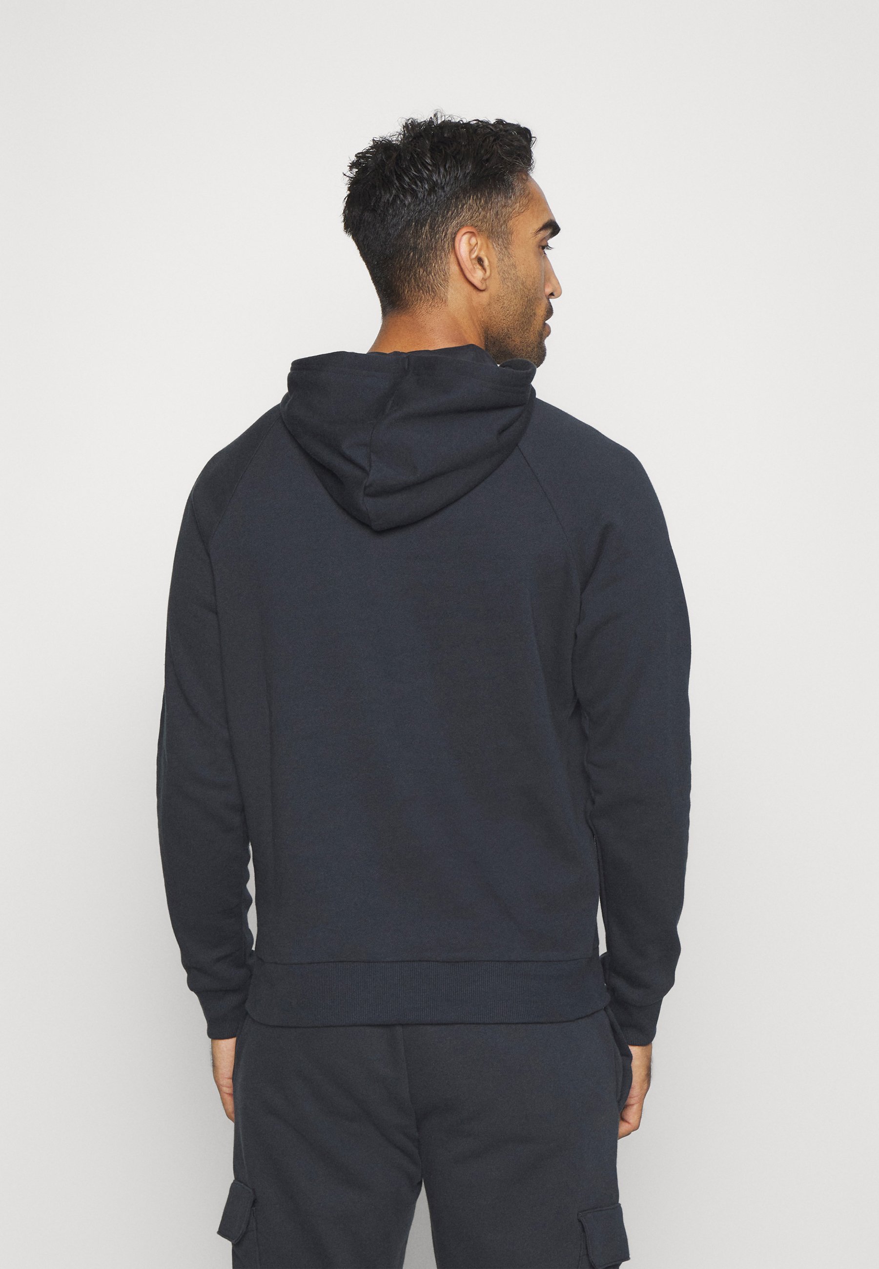 Under Armour RIVAL FLEECE - Moletom com capuz - preto