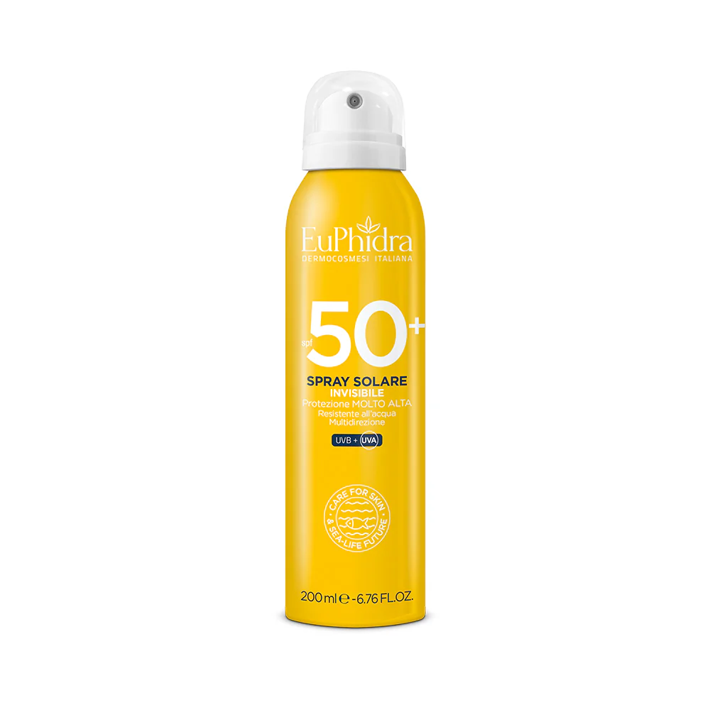 Solari Spray Solare Invisibile SPF50+ - Spray solare corpo alta prot.