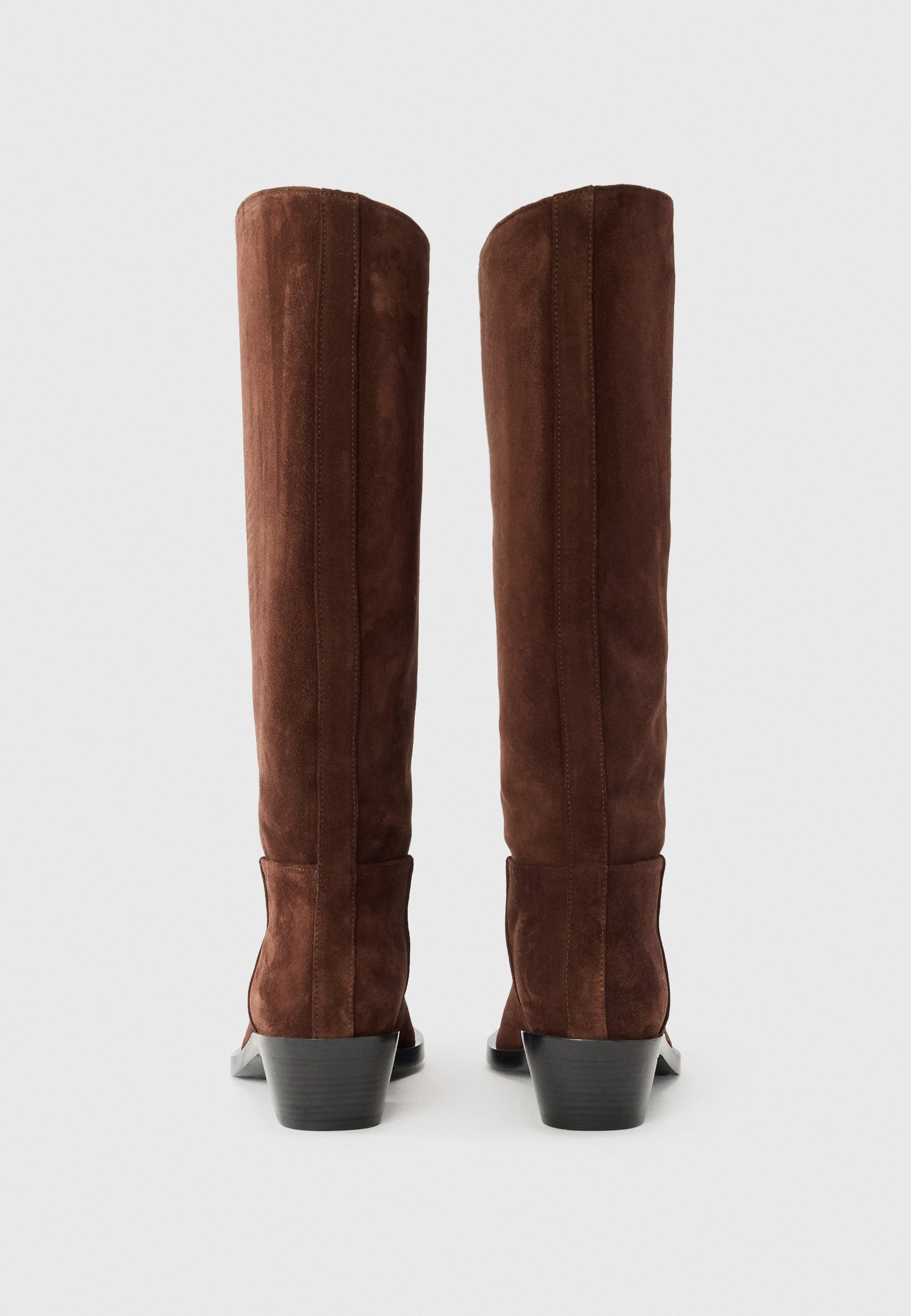 Proenza Schouler BRONCO - Stivali da cowboy/motociclista - cioccolato