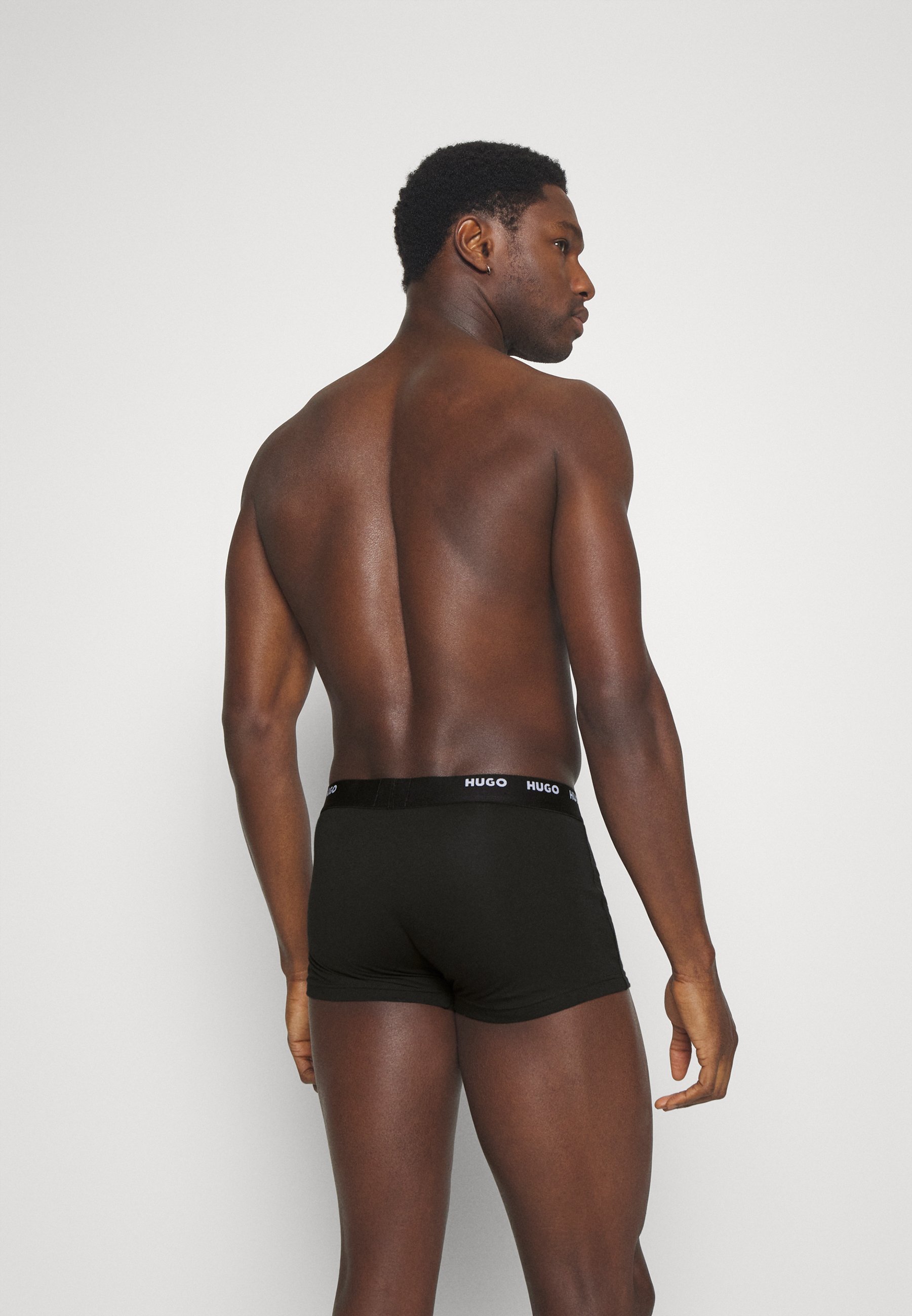HUGO TRUNK 5 PACK - Underbukser - black
