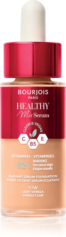 Lahka podlaga Bourjois Healthy Mix za naraven videz