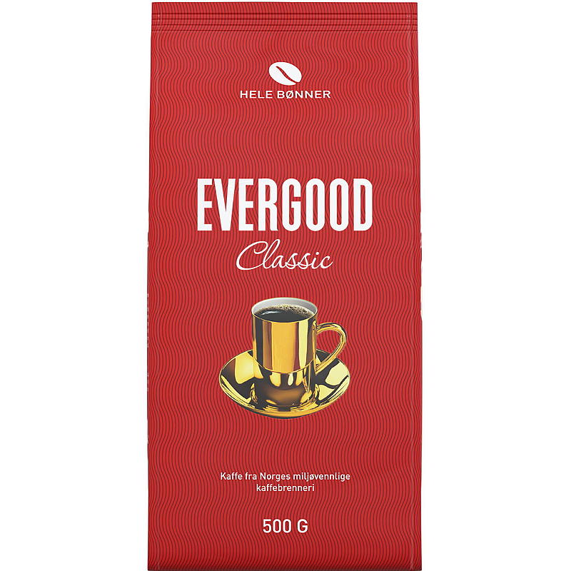 Evergood kaffebönor alla 500 g Evergood Classic
