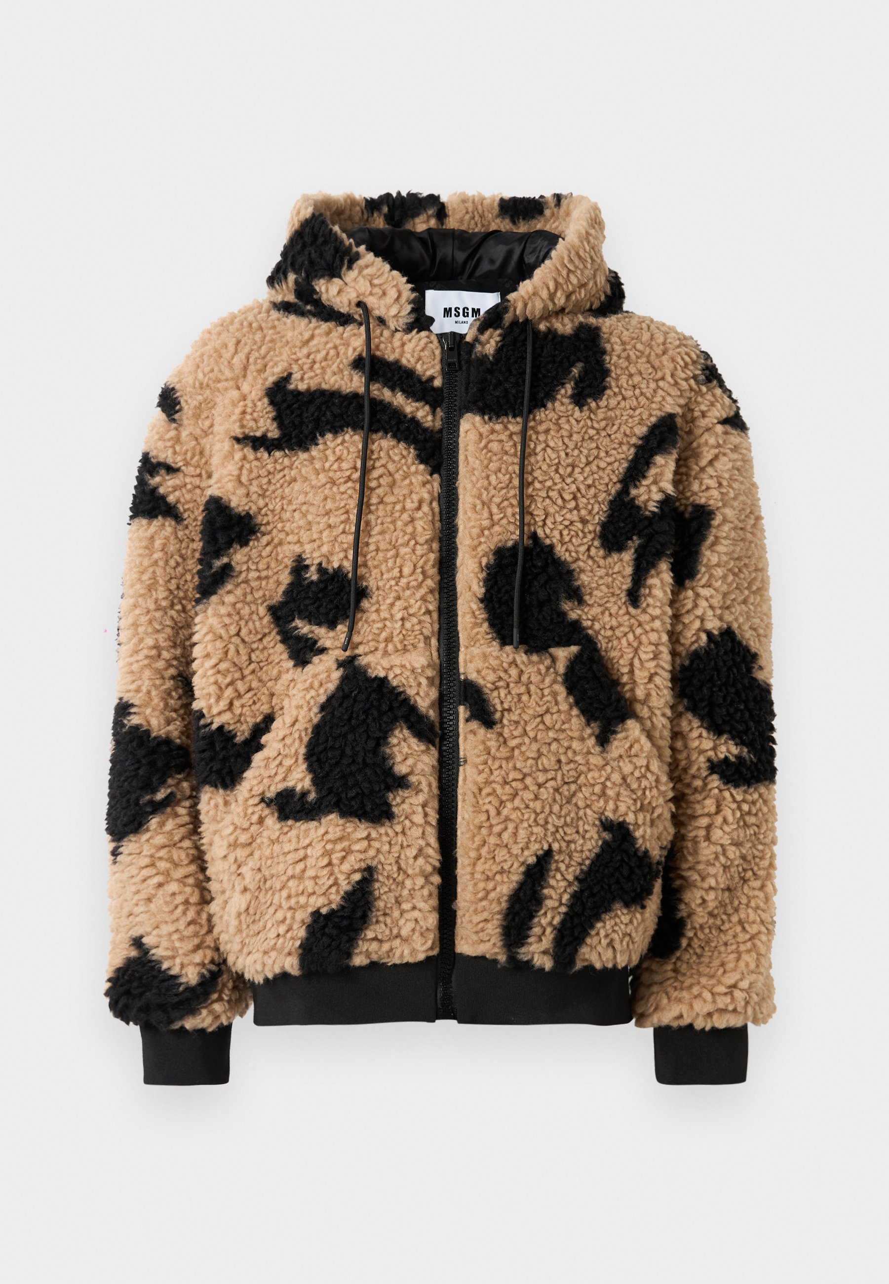 MSGM-sweatshirt met rits - klei