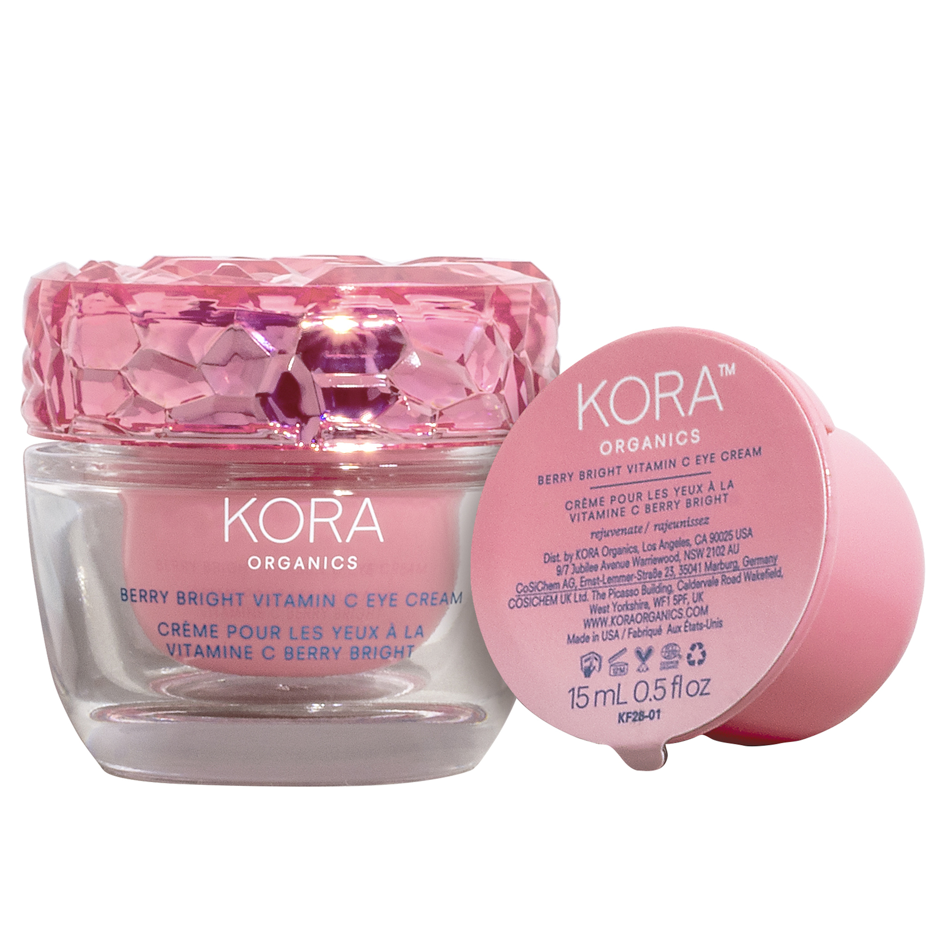Berry Bright C-vitaminos szemkörnyékápoló krém 15 ml - Kora Organics