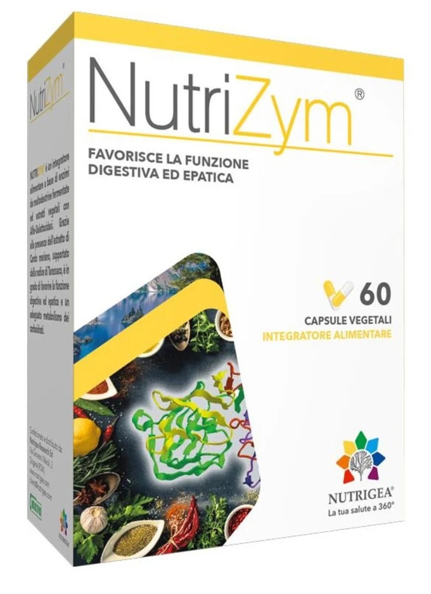 NUTRIGEA Nutrizym 60 glutenvrije capsules