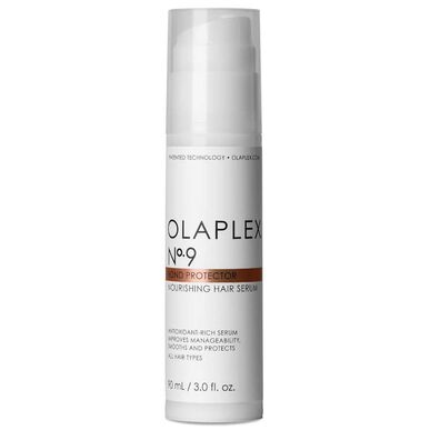 „Olaplex Bond Protector“ maitinamasis plaukų serumas Nr. 9 nuo taršos, apsaugantis nuo šiaušimosi