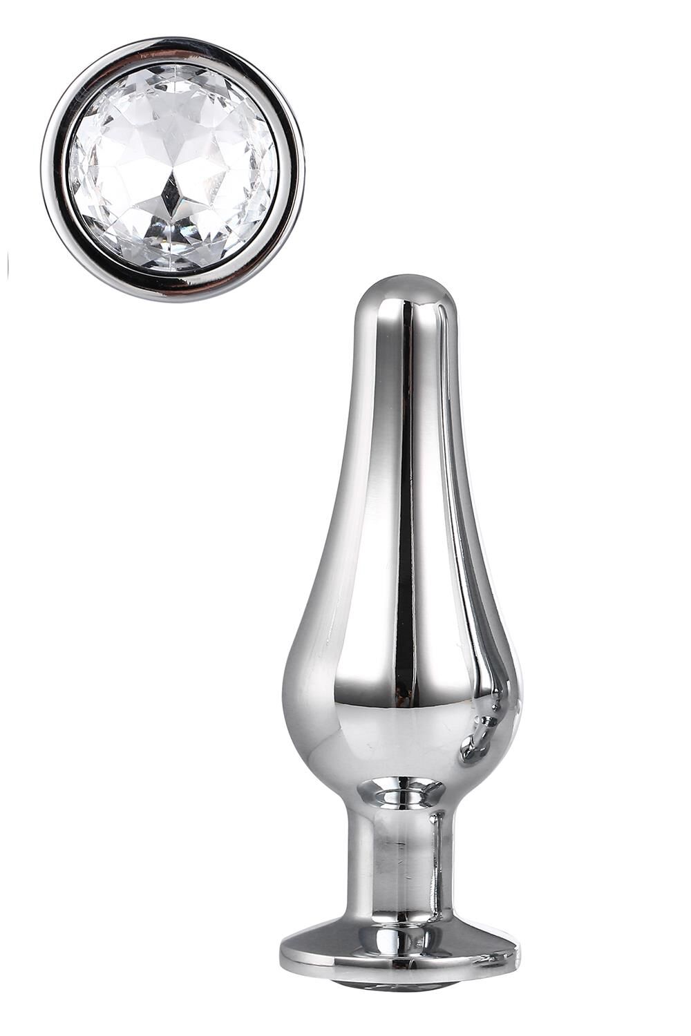 Dream Toys Gleaming Love Silver Pleasure Plug S