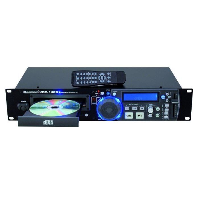 Lecteur CD/MP3 haut de gamme - OMNITRONIC - XDP-1400 - USB SD - Anti-choc