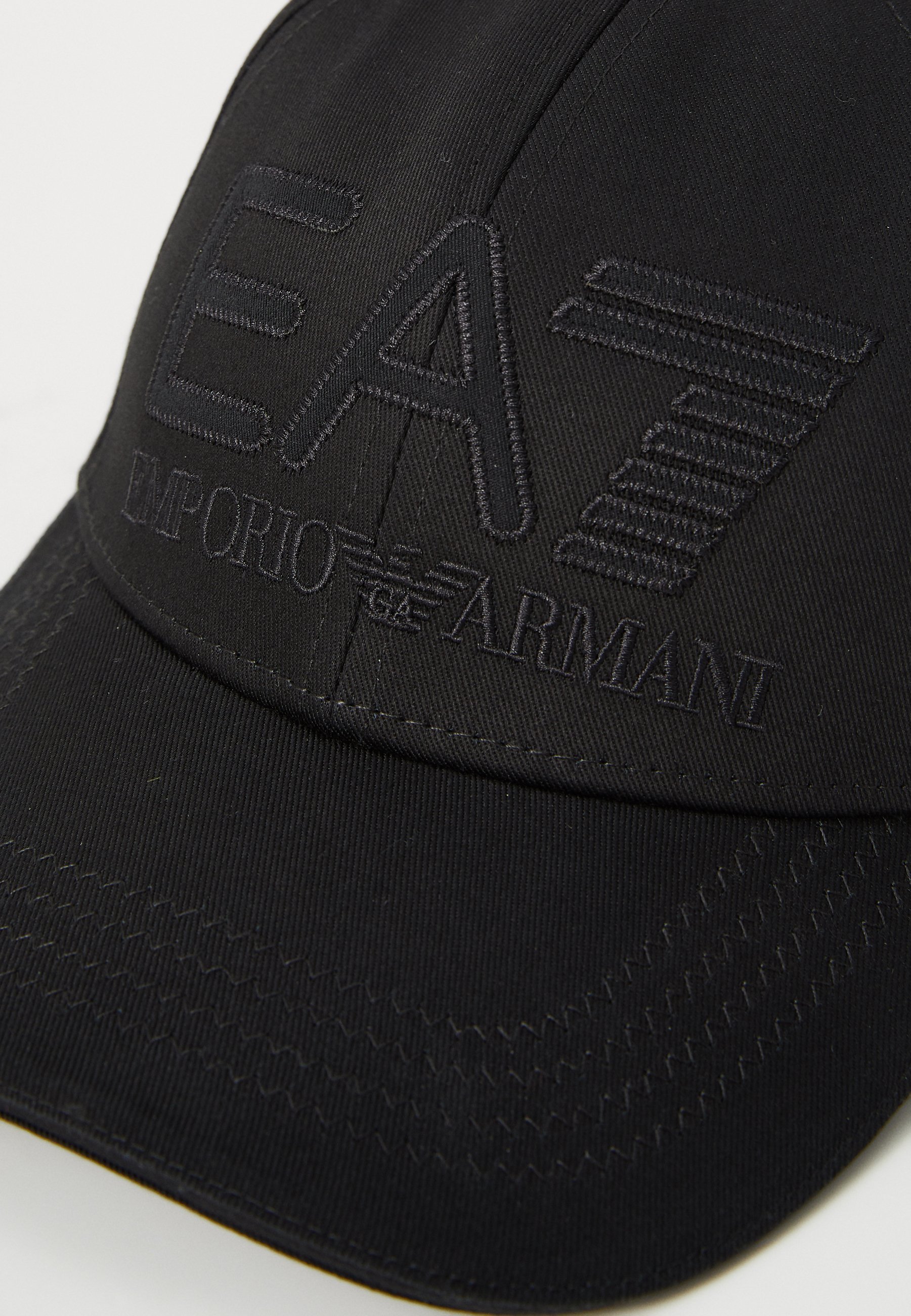 EA7 Emporio Armani TRAIN LOGO SERIES EMBROIDERED UNISEX - Cap - schwarz