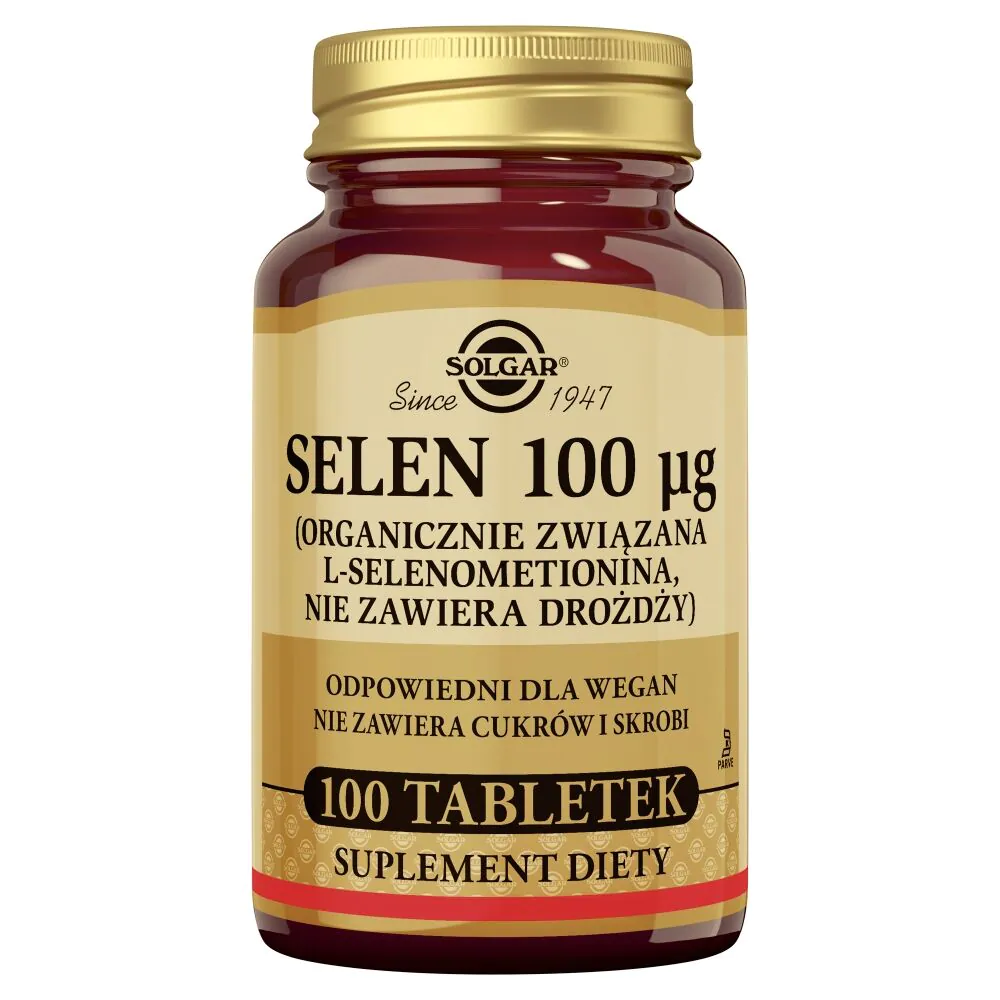 Solgar Selen 100 µg tabletki