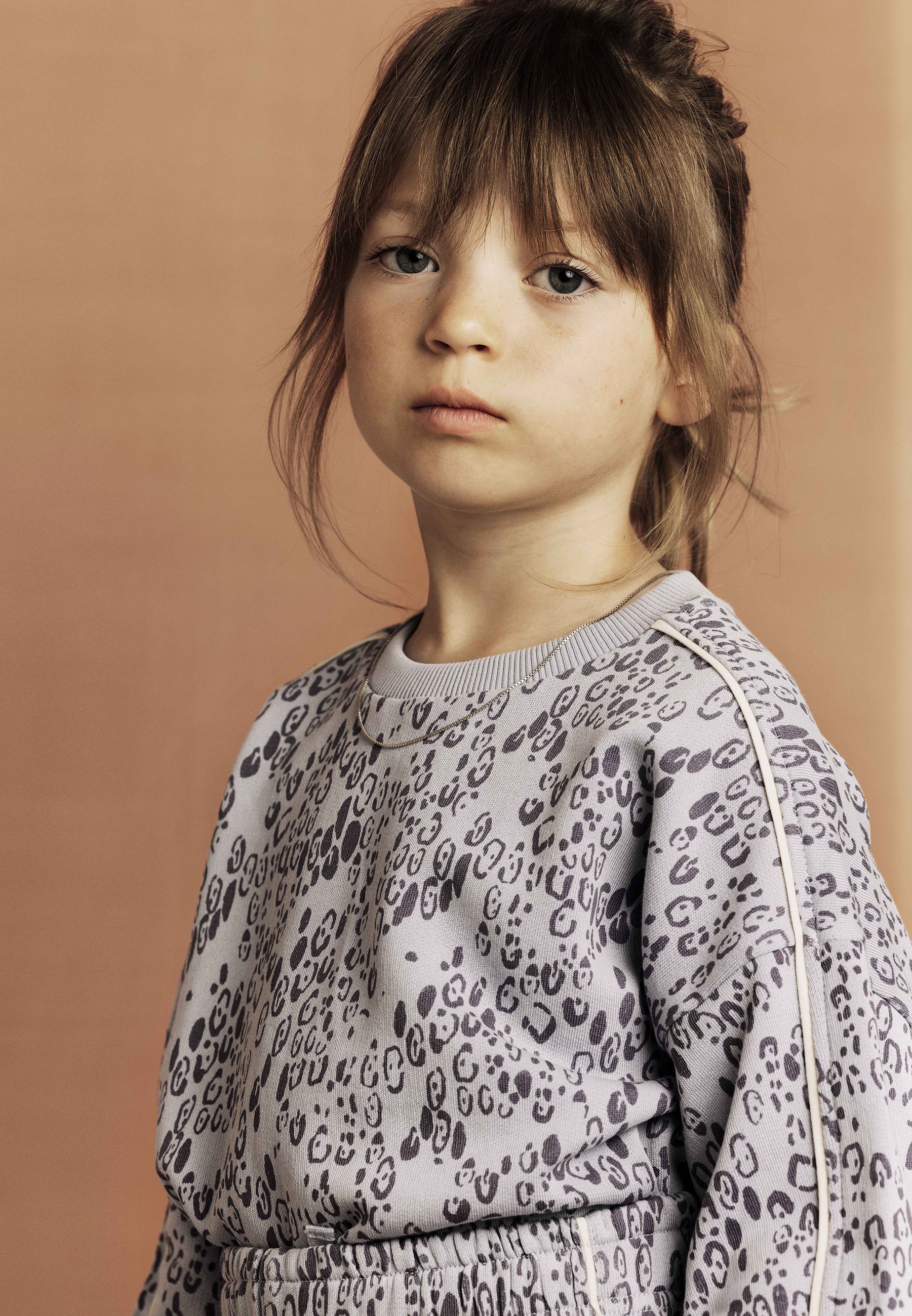 Mini Rodini LEOPARD UNISEX - Genser - lilla