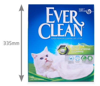 Άμμος για γάτες Ever Clean® με εξαιρετικά ισχυρή σβολιασμένη άμμο - με άρωμα