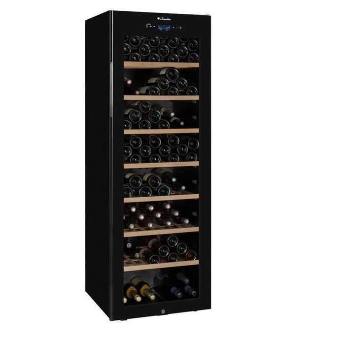 CLASSIC185 – Wine cellar – La Sommelière – 185 bottles – 2 zones – 59.5 × 60.5 × 172.2 cm – Energy class G – 38 dB