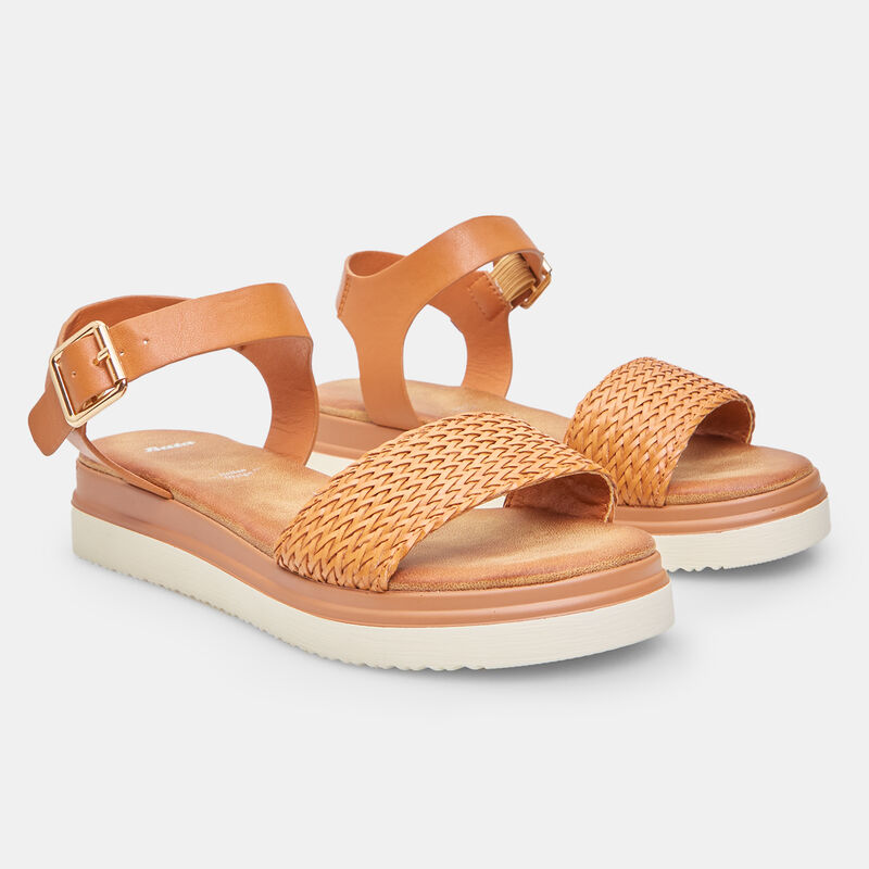 Damsandal med 3 cm platå