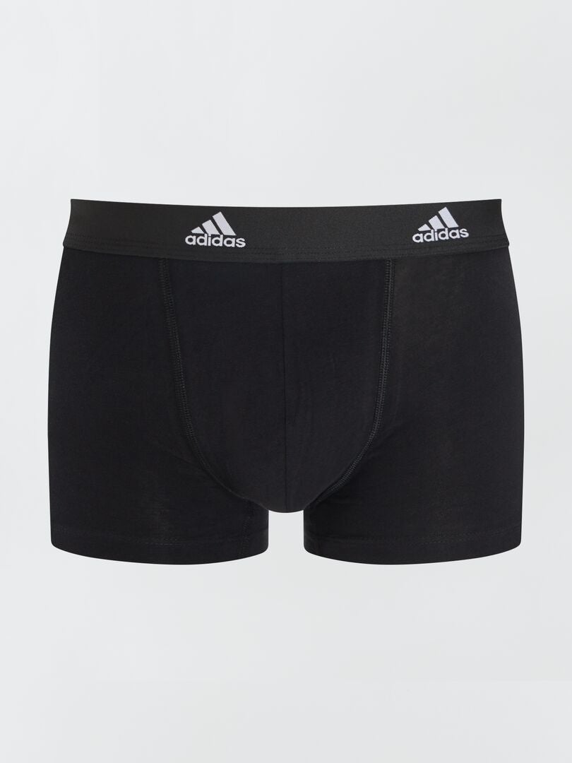 Zestaw 3 bokserek adidas - CZARNE