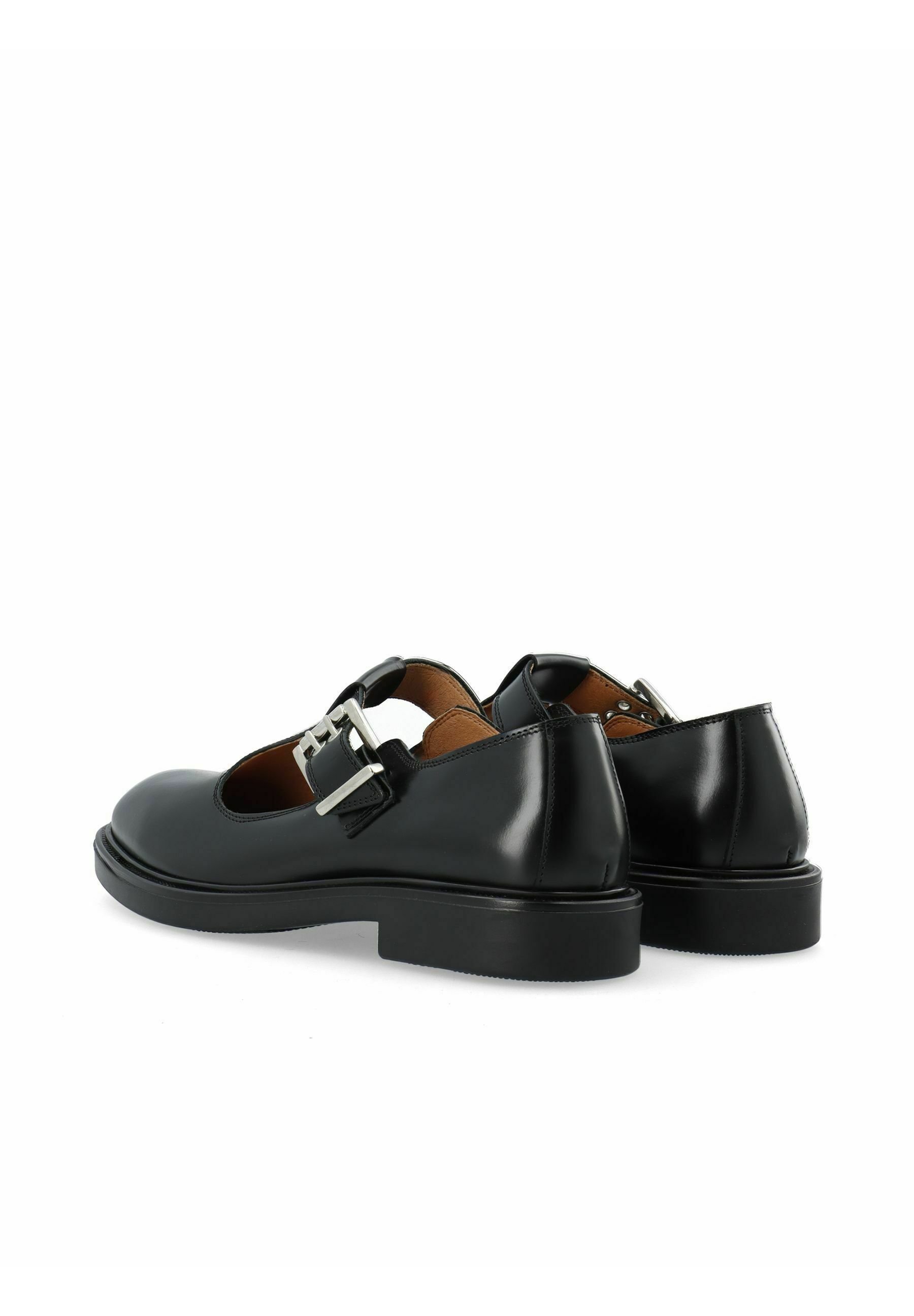 Bianco BIAADDA T-STRAP MARY JANE POLIDO - Ballerinas mit Knöchelriemen - schwarz