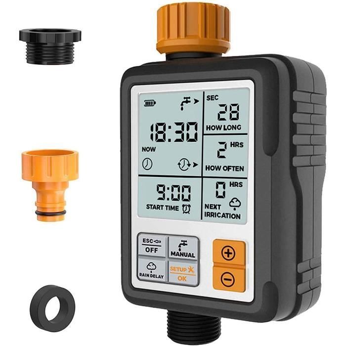 DASINKO Automatic Irrigation Timer - Connected/Child Lock Mode