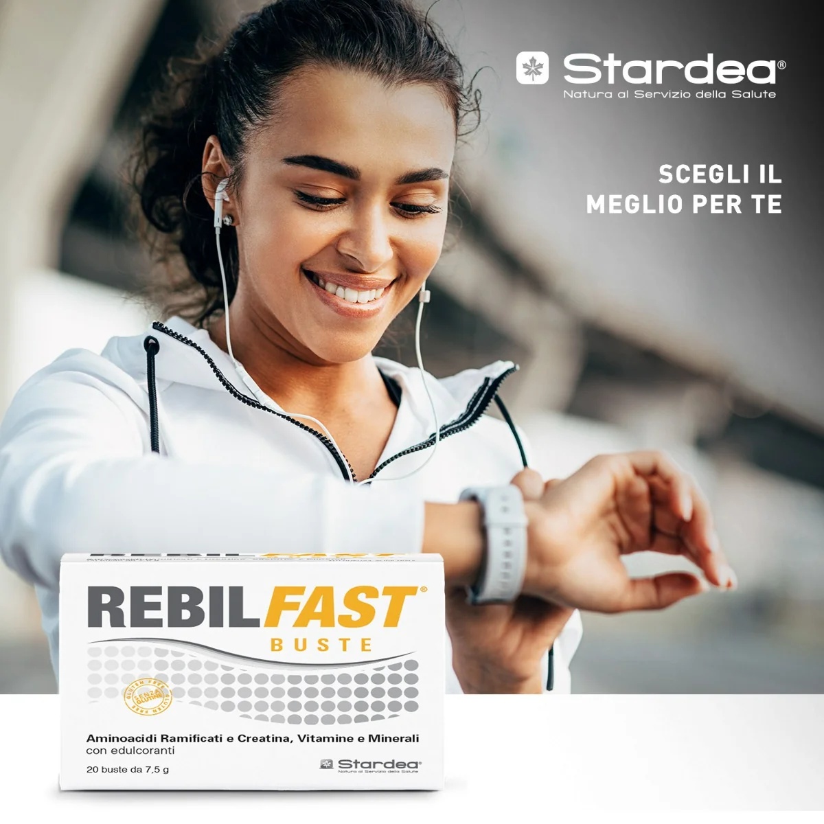 STARDEA Rebilfast 20 zakjes 7,5 g Voedingssupplement voor sporters