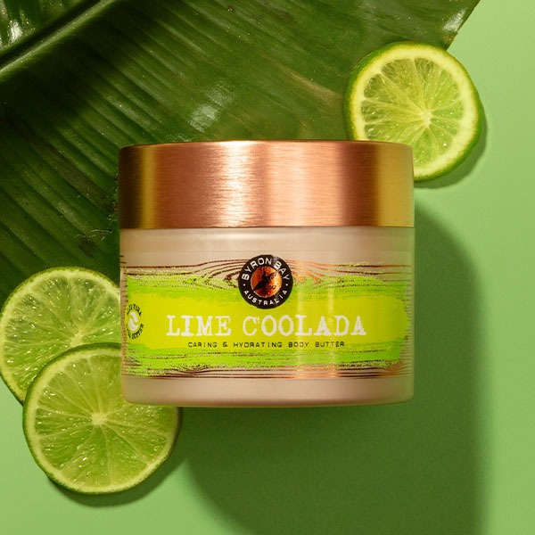 Byron Bay Australia Lime Coolada Feuchtigkeitsspendende Körperbutter, 200 ml