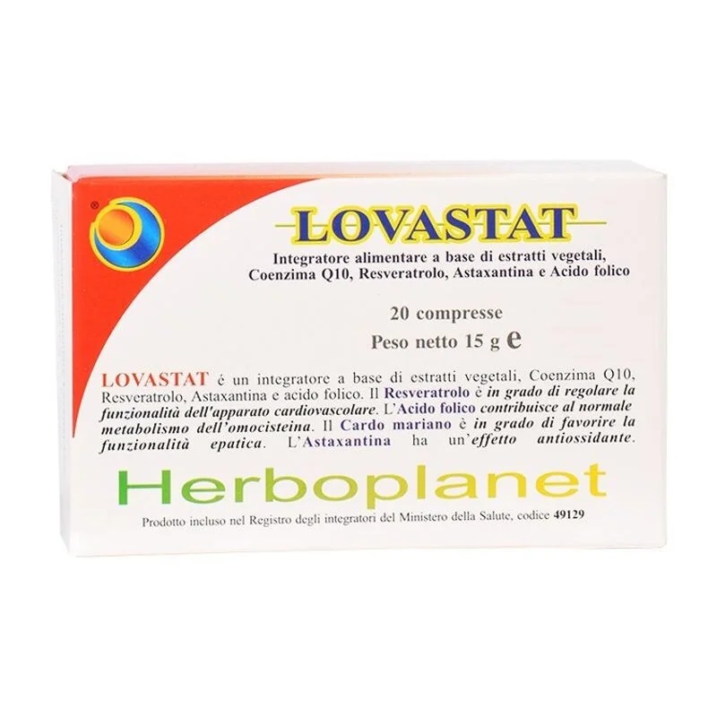 HERBOPLANET Lovastat 20 tabletten