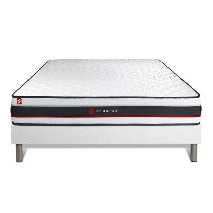 Base de cama y colchón FORM 160x200