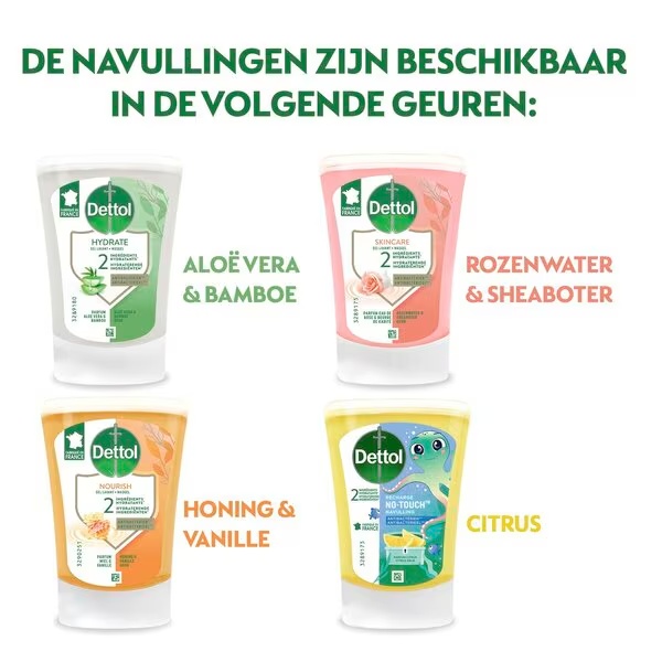 Dettol No-Touch bambucké maslo antibakteriálne mydlo na ruky náhradná náplň 250 ml