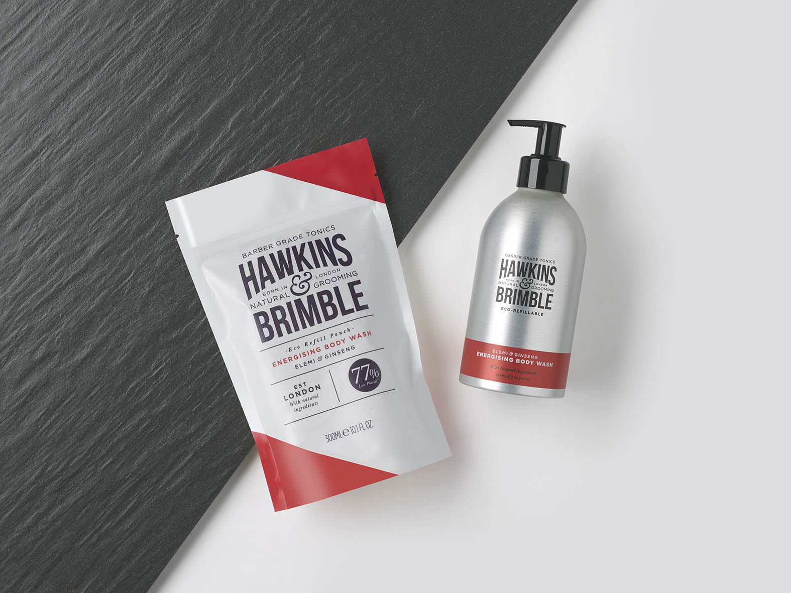 Bagnoschiuma energizzante Hawkins & Brimble