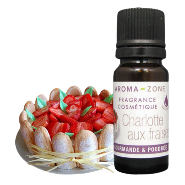 Fragrance naturelle Charlotte aux Fraises 10ml