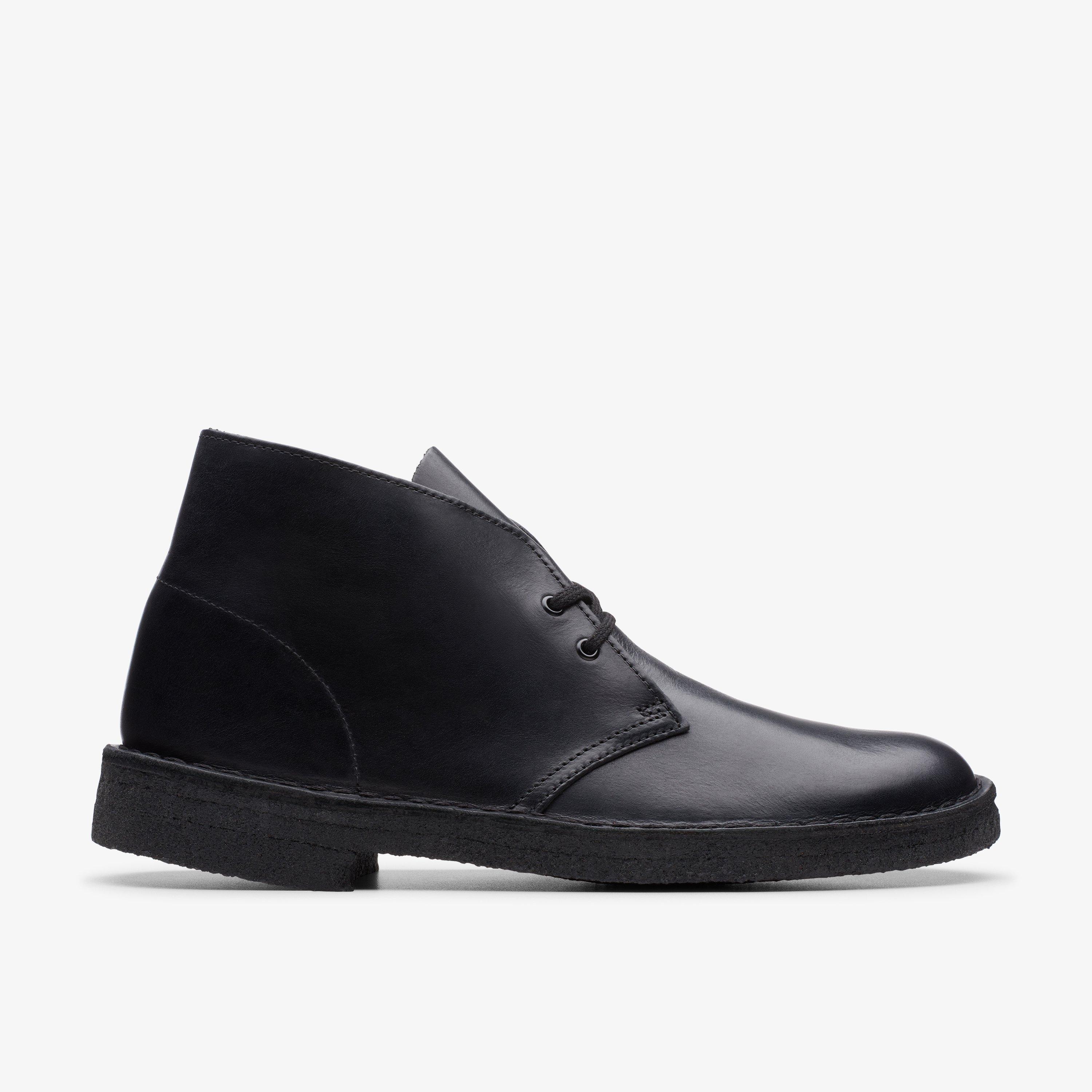 Desert Boot Black Polished