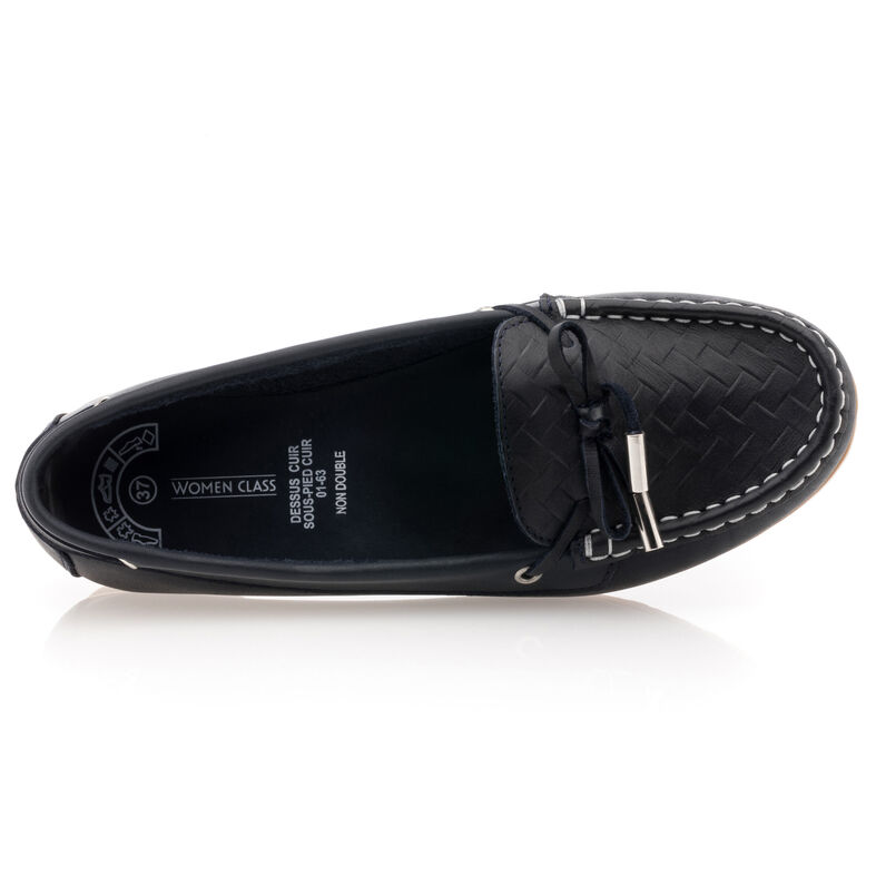 Naisten siniset loaferit/veneilykengät