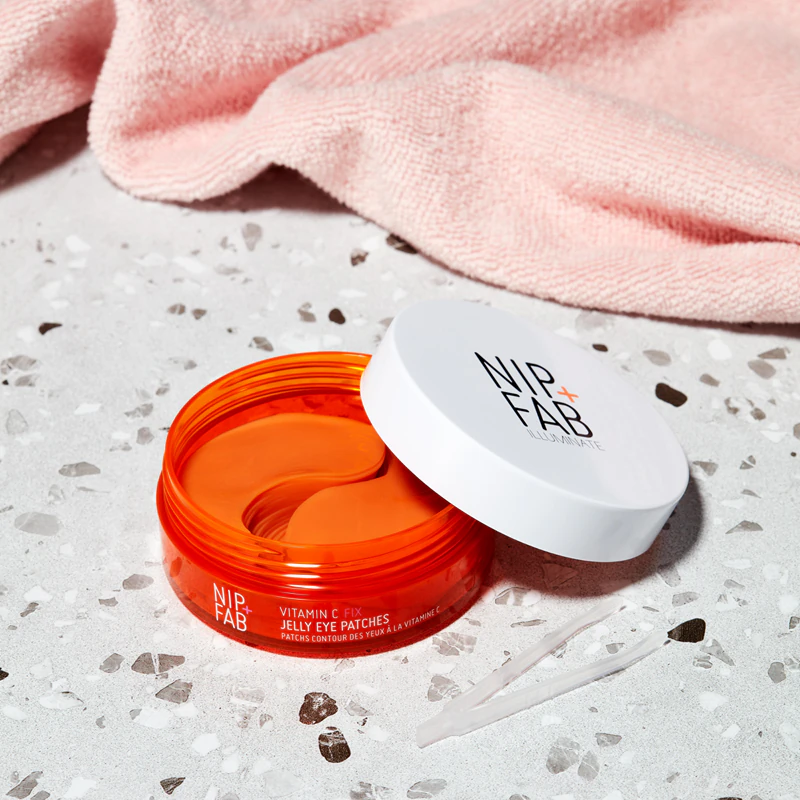 NIP+FAB Almofadas de gel para os olhos com vitamina C Fix