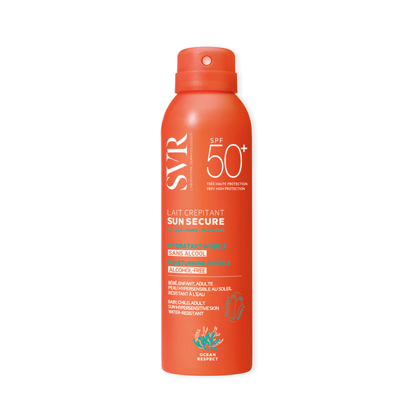 Latte Effervescente Viso e Corpo SVR SUN SECURE SPF 50+, 200 ml