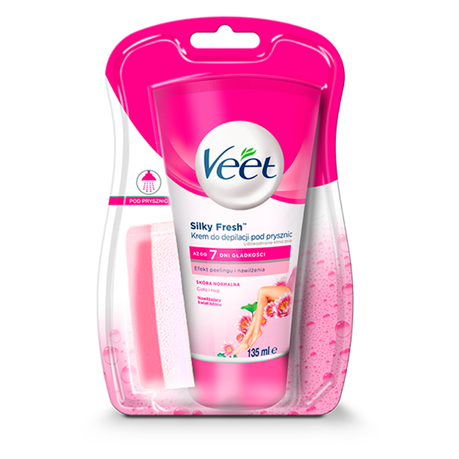 Veet hårborttagningskräm för dusch 135 ml