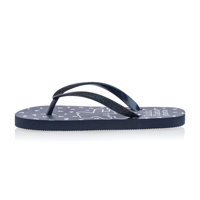 Blå flip-flops/thongsandaler til jenter