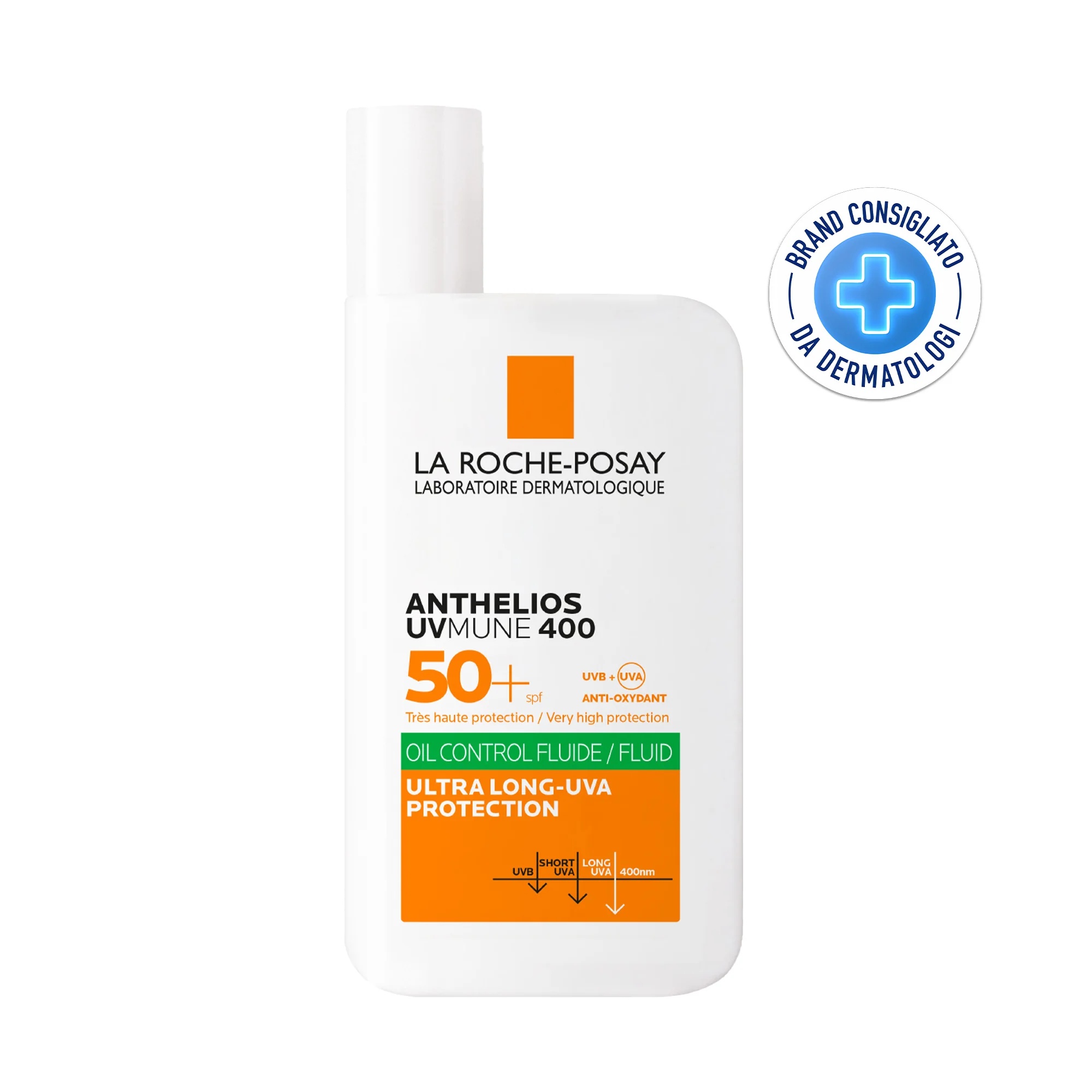 LA ROCHE POSAY La Roche Posay Anthelios Fluido Oil Control Uvmune 50+ AP 50 ml Proteção Solar