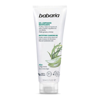 Babaria Aloe Vera -vihreäleväpuhdistusgeeli Aloe Vera -puhdistusgeeli 150 ml 150 ml