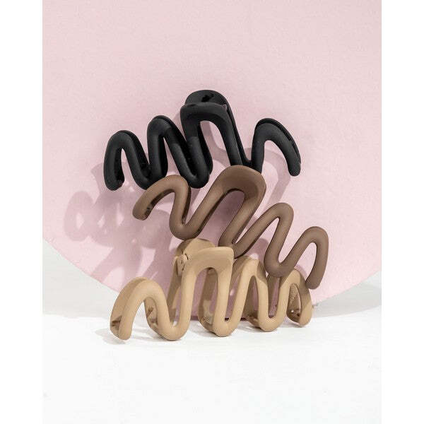 Klipy Brushworks Wave Claw – 3 kusy