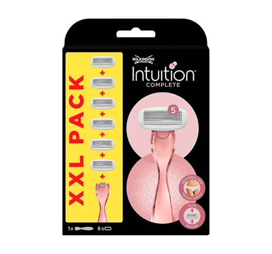 Wilkinson Sword Intuition Complete XXL maszynka do golenia dla kobiet  rączka   6 wkładów