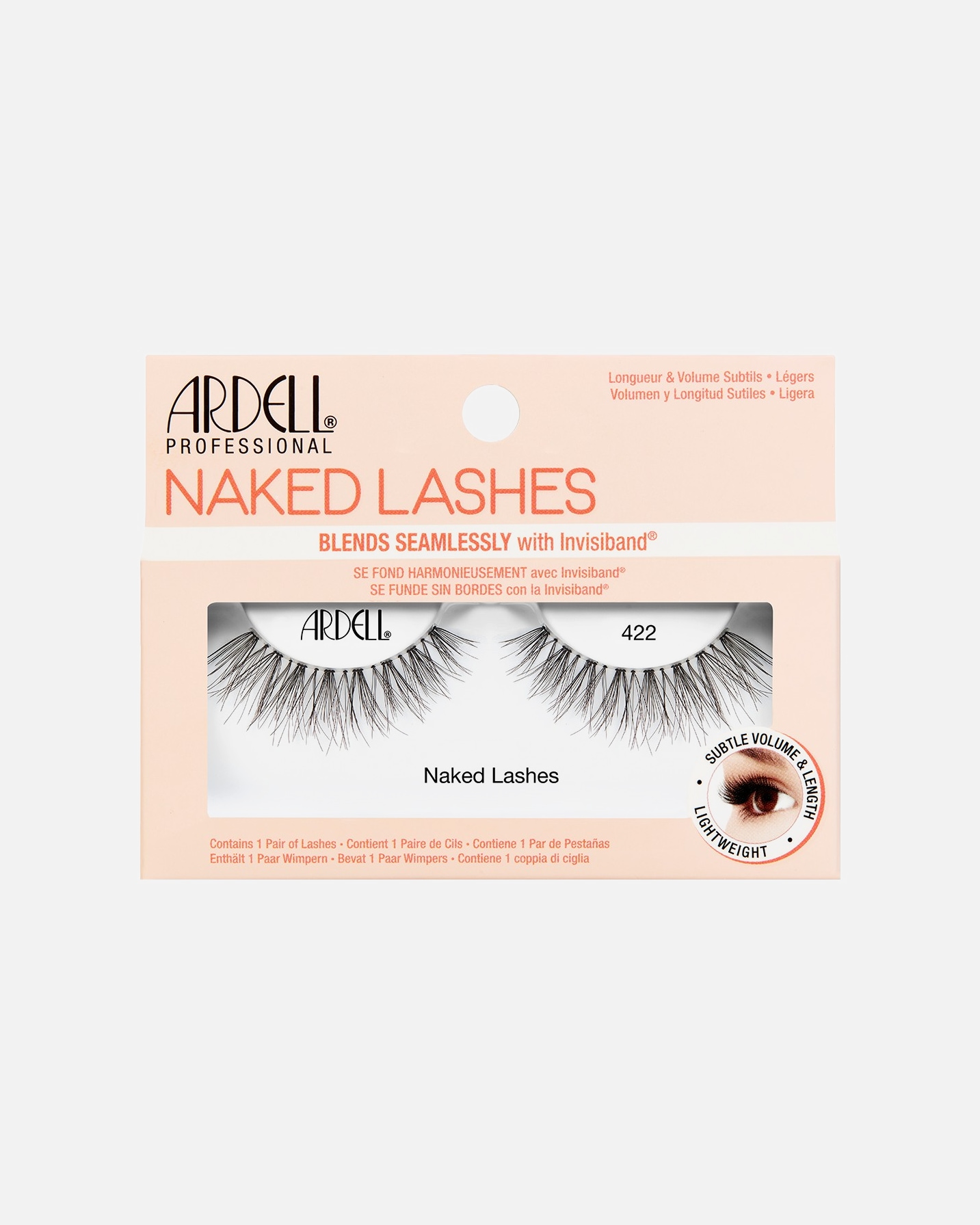 Pestañas postizas Ardell Wimpern Naked Lashes 422 - 1 par