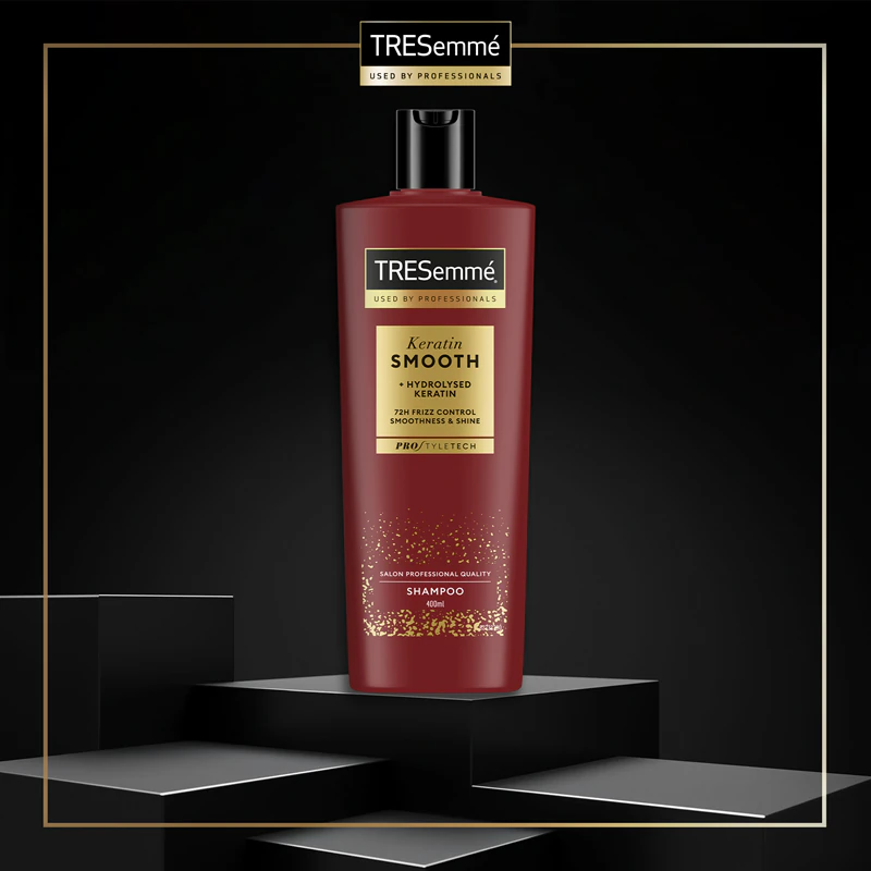 TRESemmé Keratin Smooth Shampoo met keratine en marula-olie