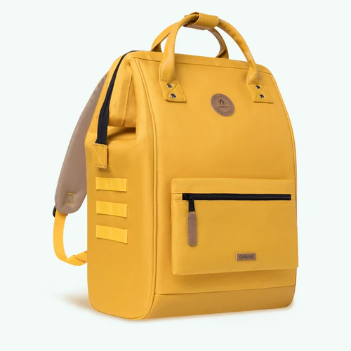 Cabaia Adventurer Großer gelber Marrakech-Rucksack