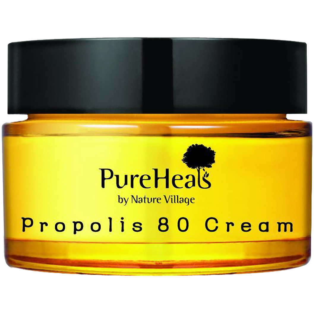 Pureheals nawilżająco-łagodzący krem do twarzy z propolisem 80% 50ml Propolis 80
