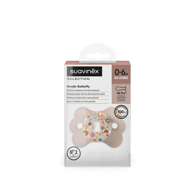 Suavinex Selection Wonder Butterfly SX-Pro 0-6M Premium Tetina 0-6M 1 unidad 1 unidad