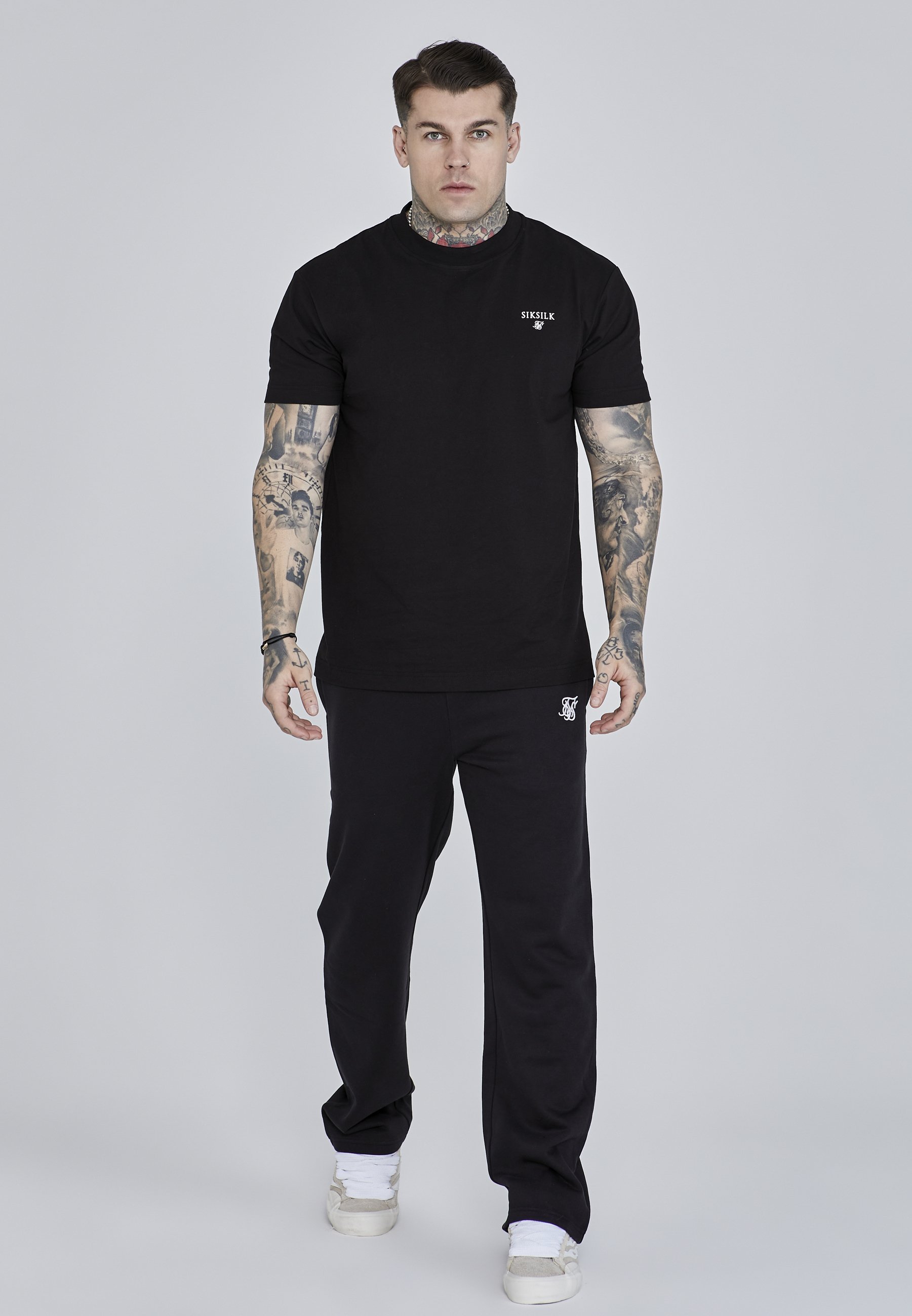 SIKSILK Trainingshose - schwarz