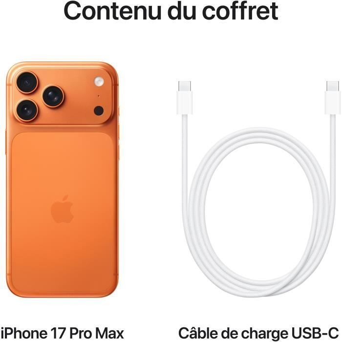 APPLE iPhone 17 Pro Max 512GB Cosmic Orange