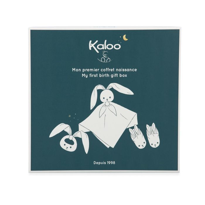 coffret cadeau naissance Lapinou terracotta