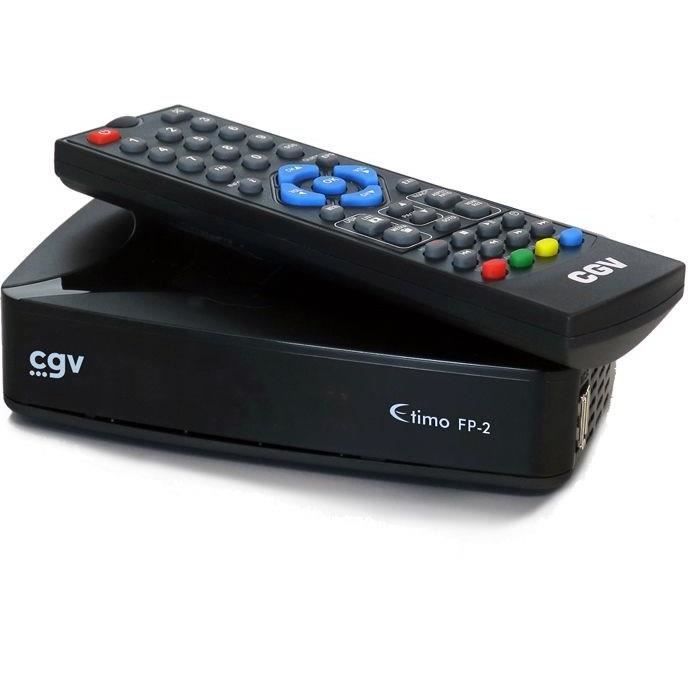 Ricevitore-registratore TNT - CGV - ETIMO FP-2 - DVB-T2 HEVC 265 - Full HD